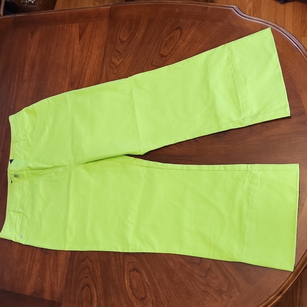 Neon Green Jean's YUKKA CLOTHING